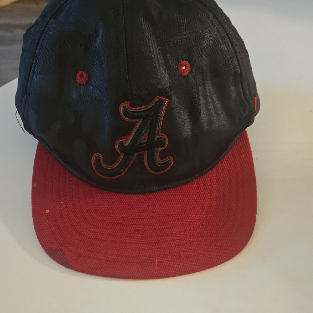 Zephyr Black and Red Snapback Hat